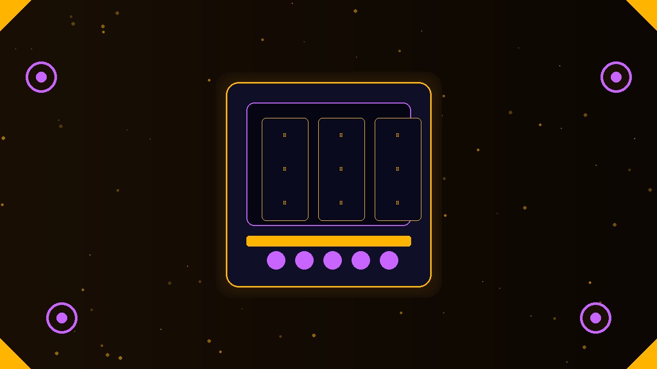 سلوت الباعة المتجولين مع فوانيس السوق المتوهجة